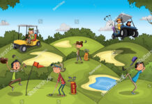 Khi người khiếm thị chơi golf