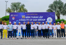 24H Group tổ chức giải golf kỷ niệm 15 năm thành lập