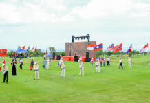 Giải Golf CAND mở rộng lần thứ II quyên góp hơn 2 tỷ đồng xây nhà tình nghĩa vùng biên giới